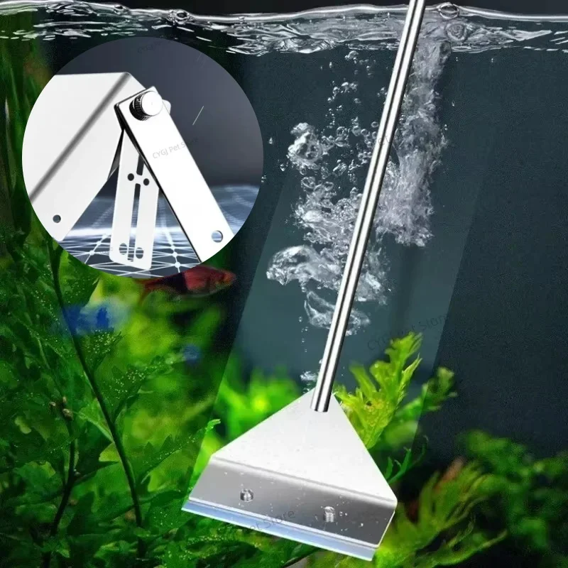Algae Scraper Blade - Outil de nettoyage d'aquarium, élimination des
