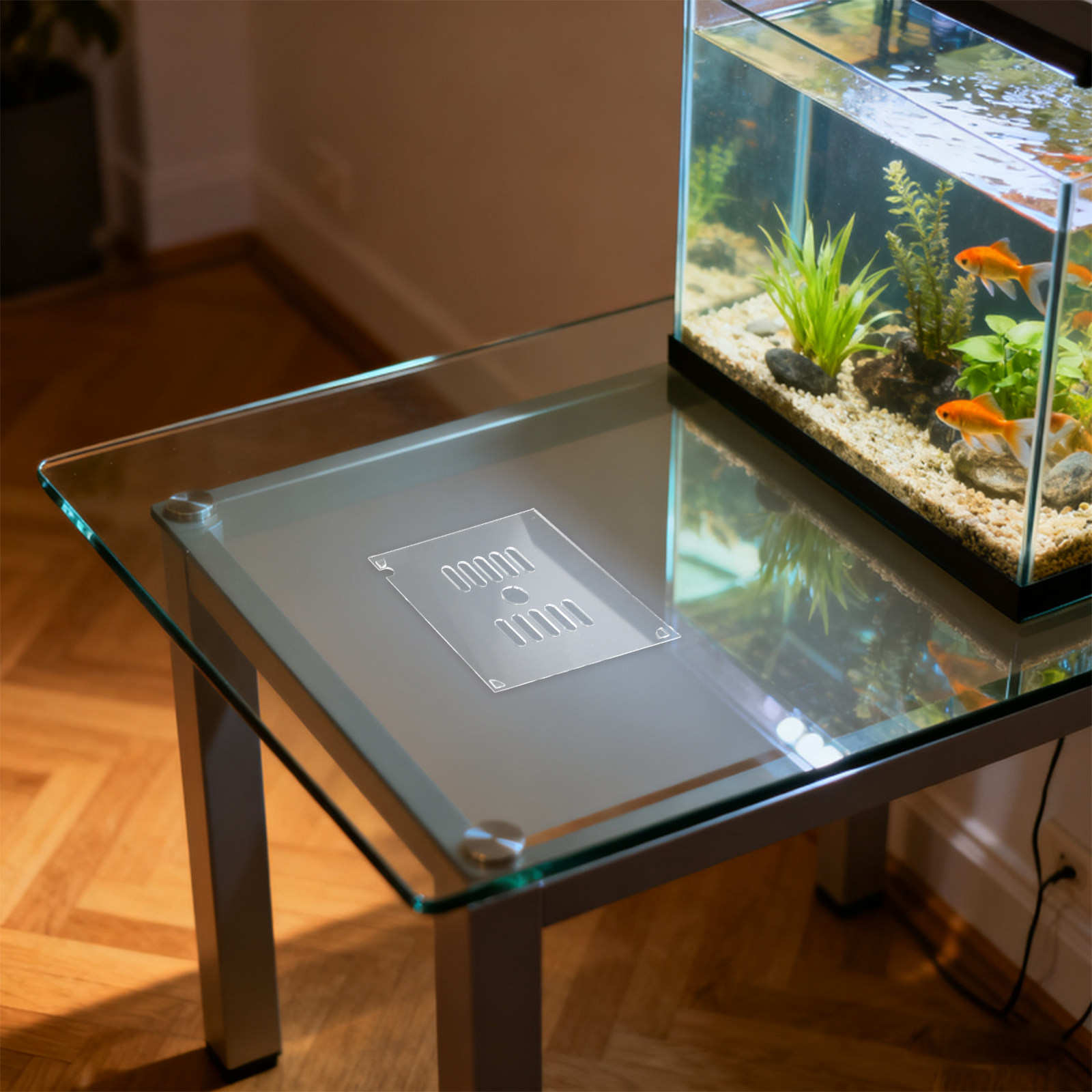 Aquarium Fish Escape - 2 pièces de couvercle circulaire en