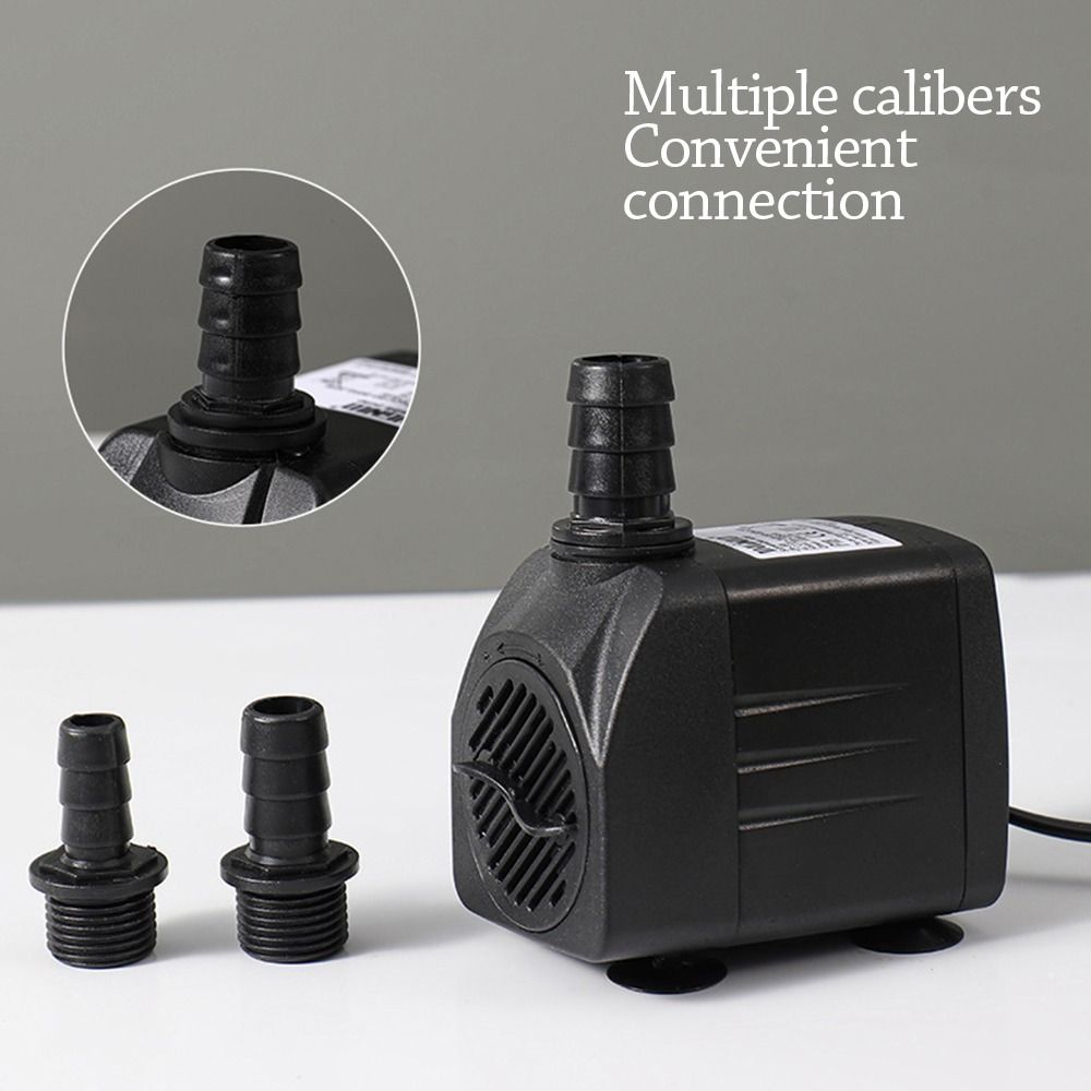 Aquarium Fish Care - Pompe à eau Submersible noire, pompe