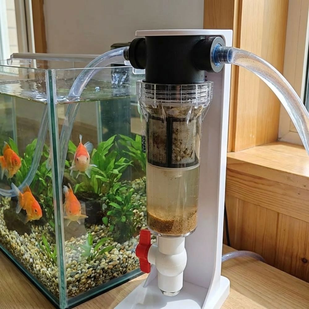 Aquarium Fish Rate - Séparateur de déjections d'aquarium à filetage