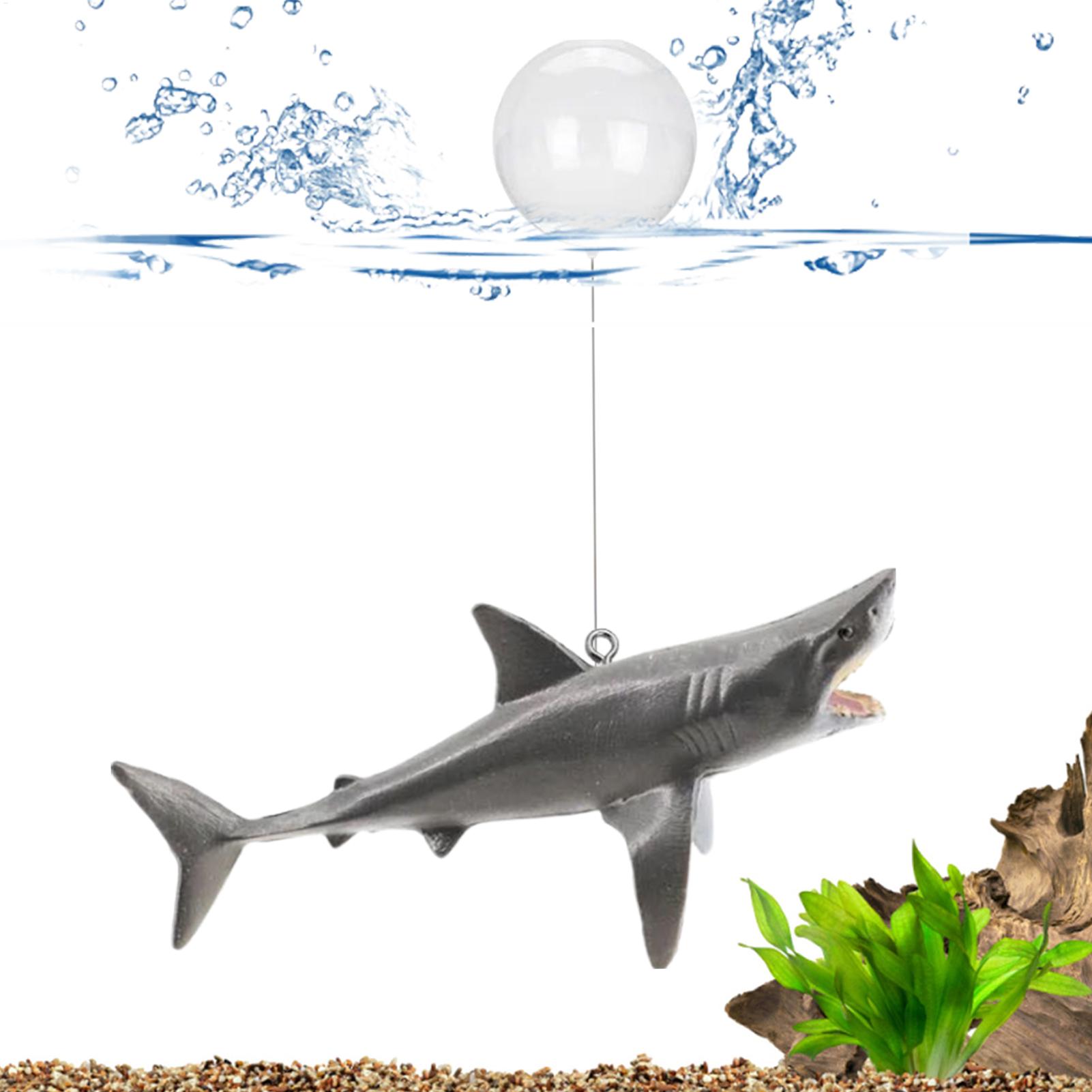 Aquarium Fish Escape - Décoration de paysage d'aquarium de requin