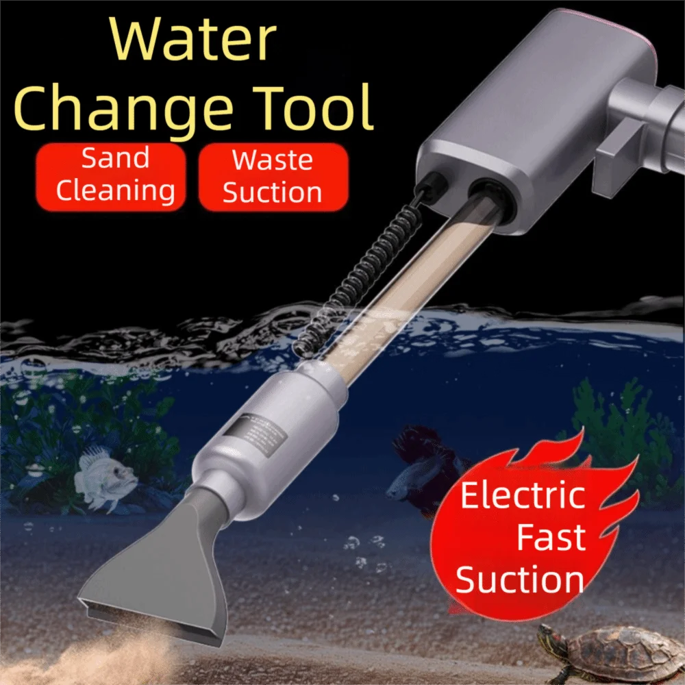 Aquarium Fish Rate - Aspirateur automatique pour aquarium, électrique, à