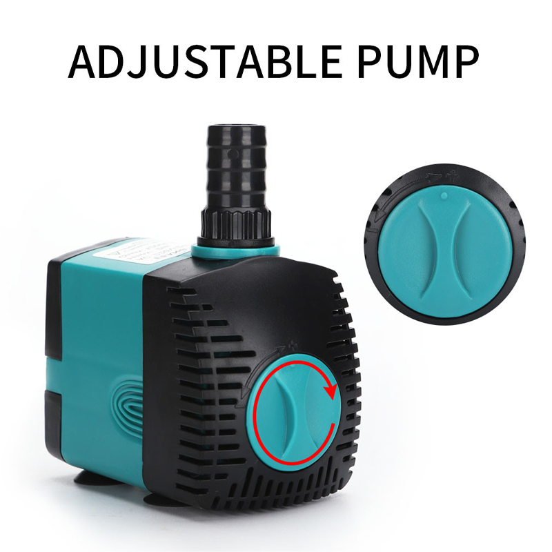 Aquarium Fish Care - 60/50/35/25/15/10/6/3W Ultra-silencieux Submersible fontaine d'eau pompe