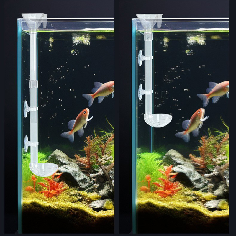 Aquarium Fish Variety - Tube d'alimentation en acrylique pour Aquarium,