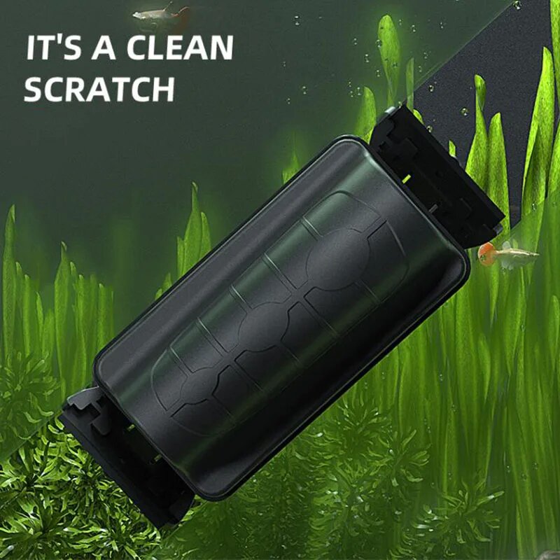 Algae Scraper Blade - Brosses magnétiques pour Aquarium, nettoyage flottant