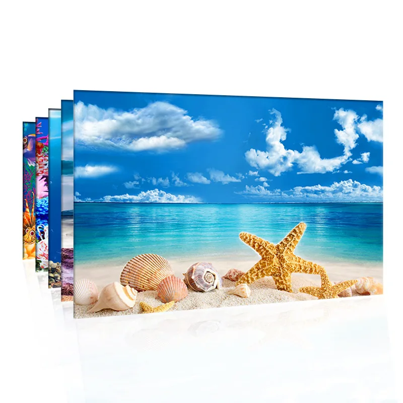 Fond pour Aquarium 3d autocoll - Aquarium Fish Cichlid avis et prix