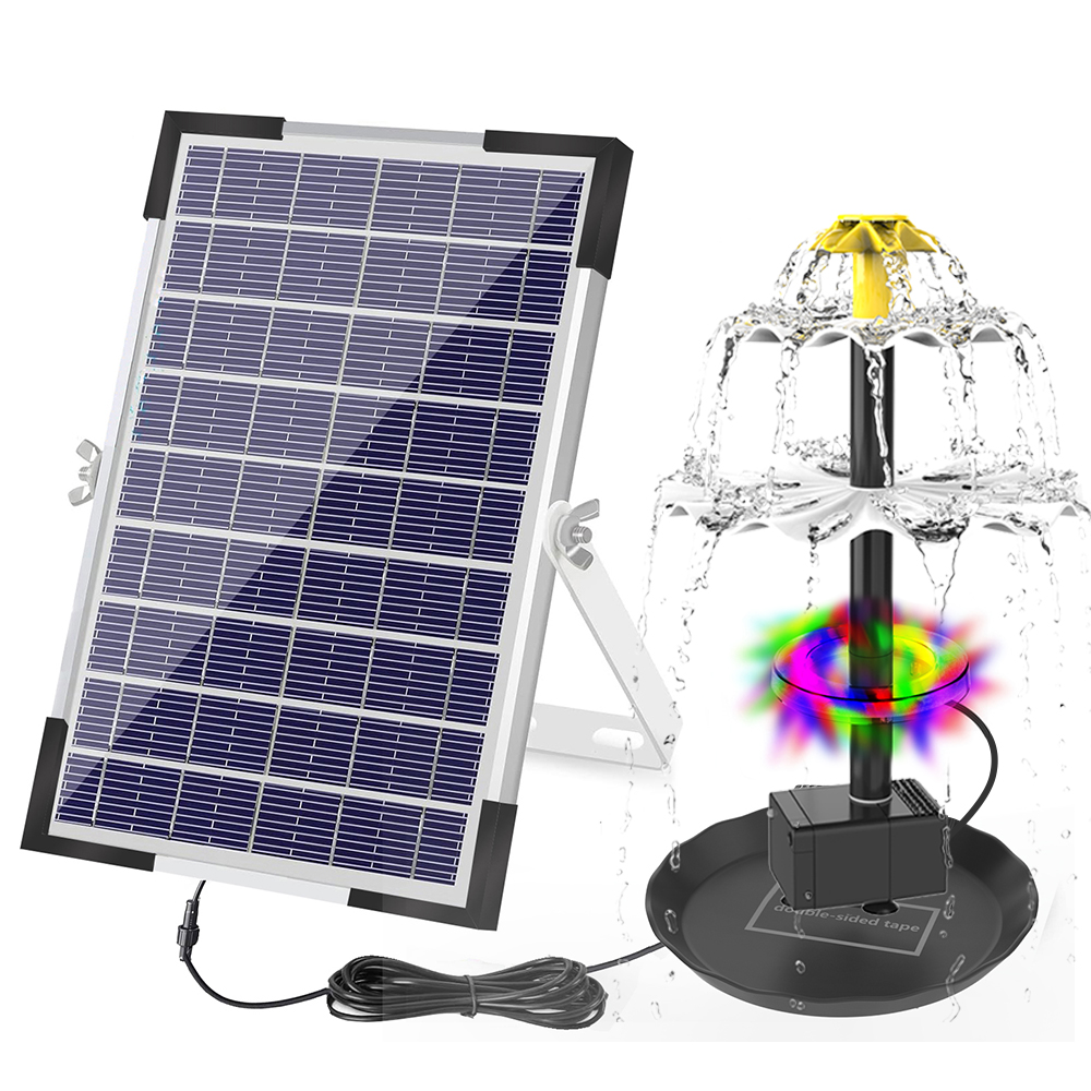 Pompe de fontaine solaire pour - Aquarium Fish Care avis et prix