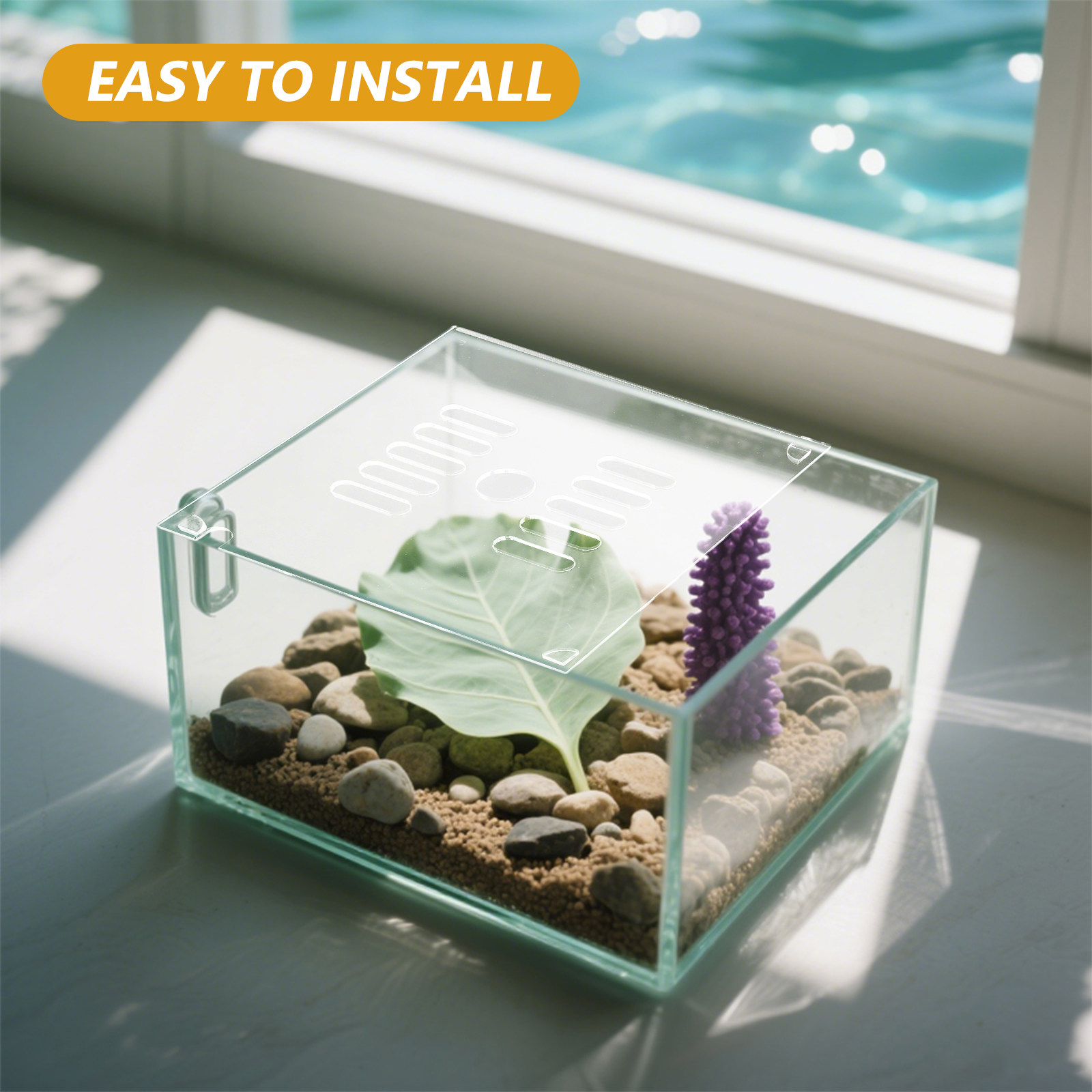 2 pièces de couvercle circulai - Aquarium Fish Escape avis et prix