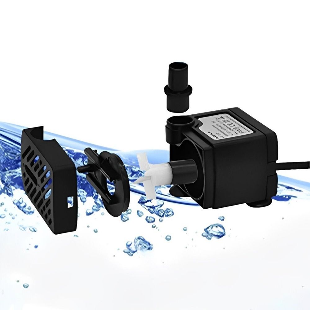 Pompe à eau Submersible noire, - Aquarium Fish Care avis et prix