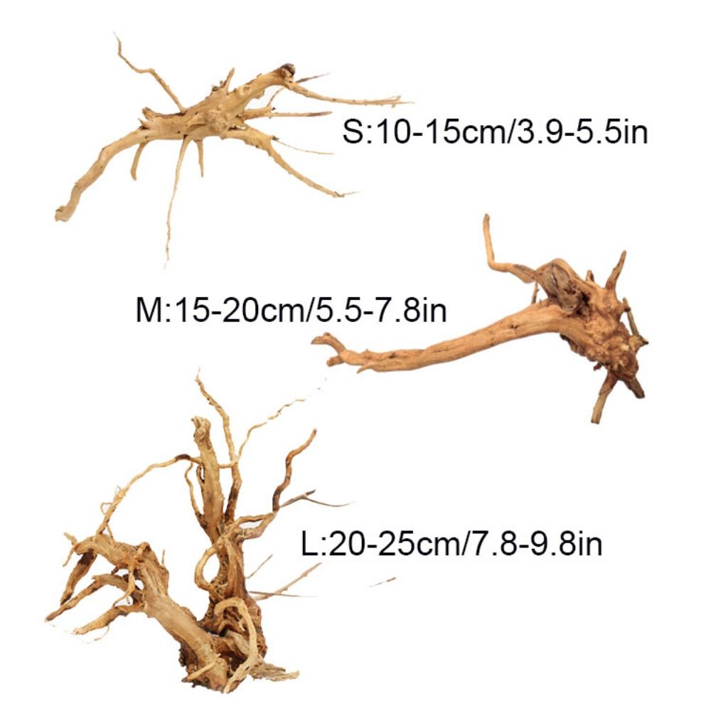Tronc d'arbre naturel pour déc - Aquarium Fish Cichlid avis et prix
