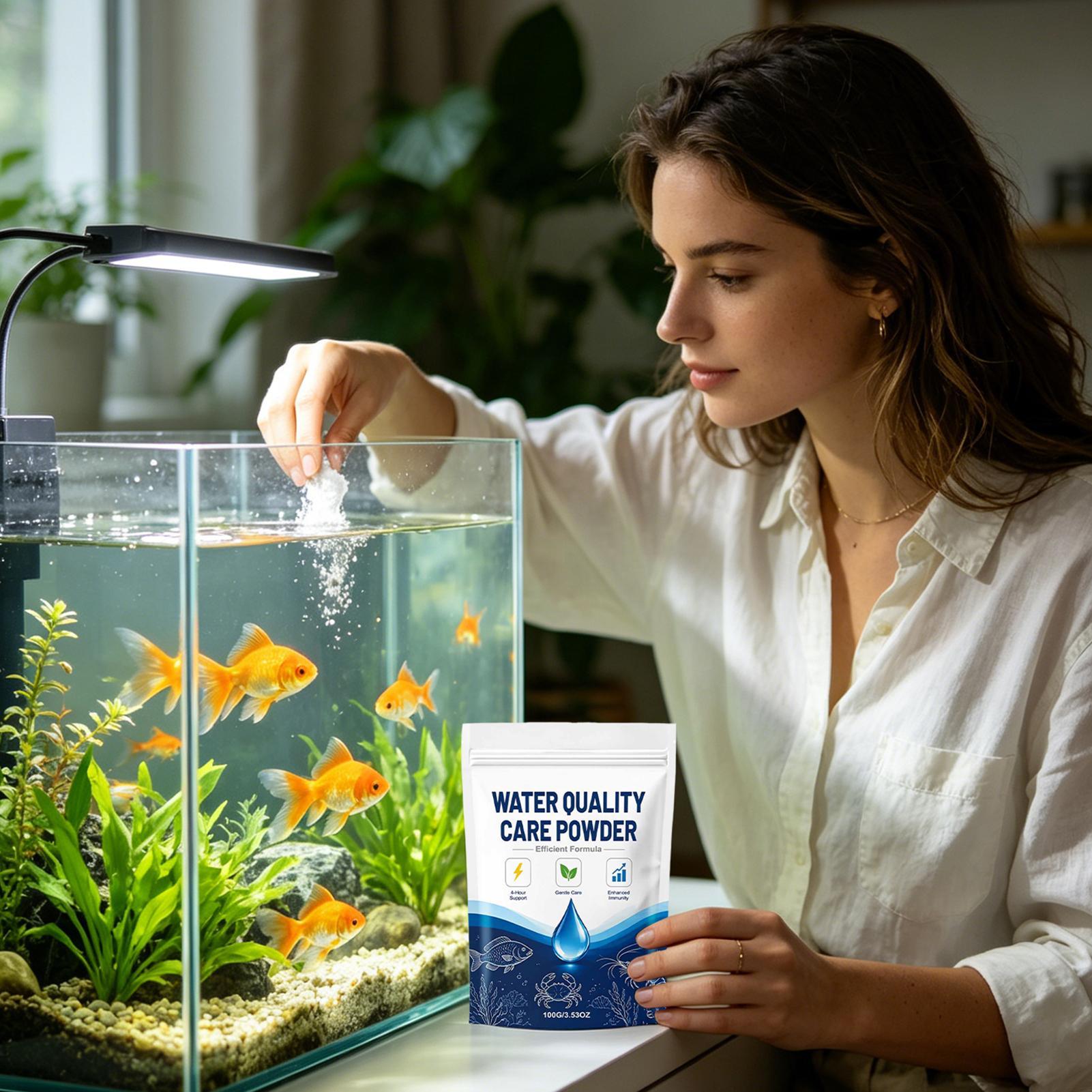 Poudre clarifiante pour eau d' - Aquarium Fish Care avis et prix