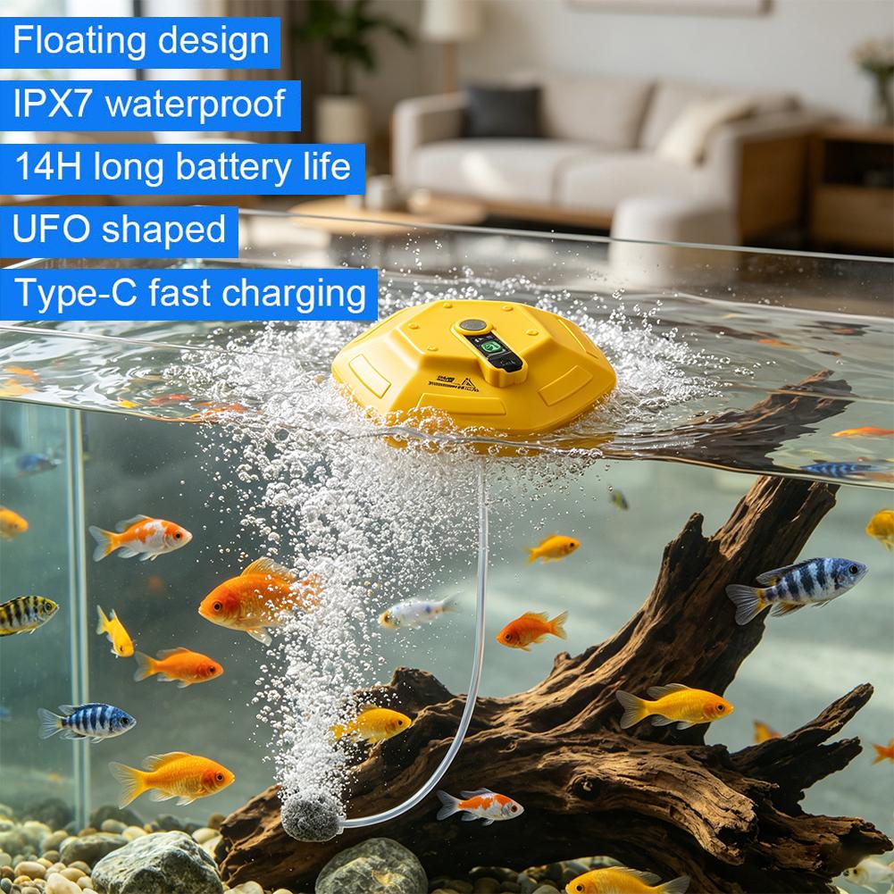 Pompe à oxygène portable pour  - Aquarium Fish Care avis et prix