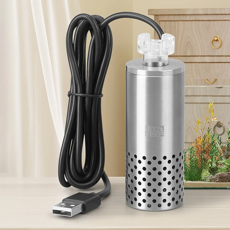 Filtre USB en acier inoxydable - Aquarium Fish Escape avis et prix