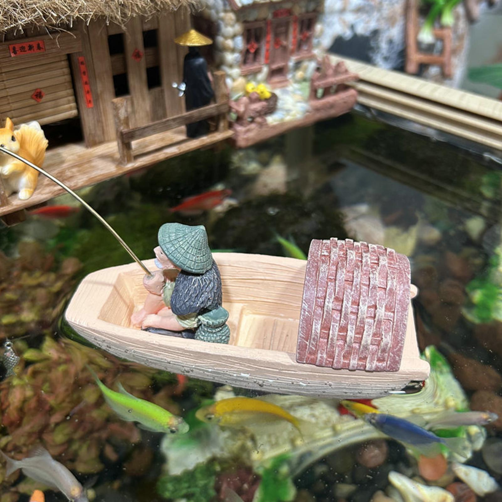 Ornement de bateau de pêcheur  - Aquarium Fish Cichlid avis et prix