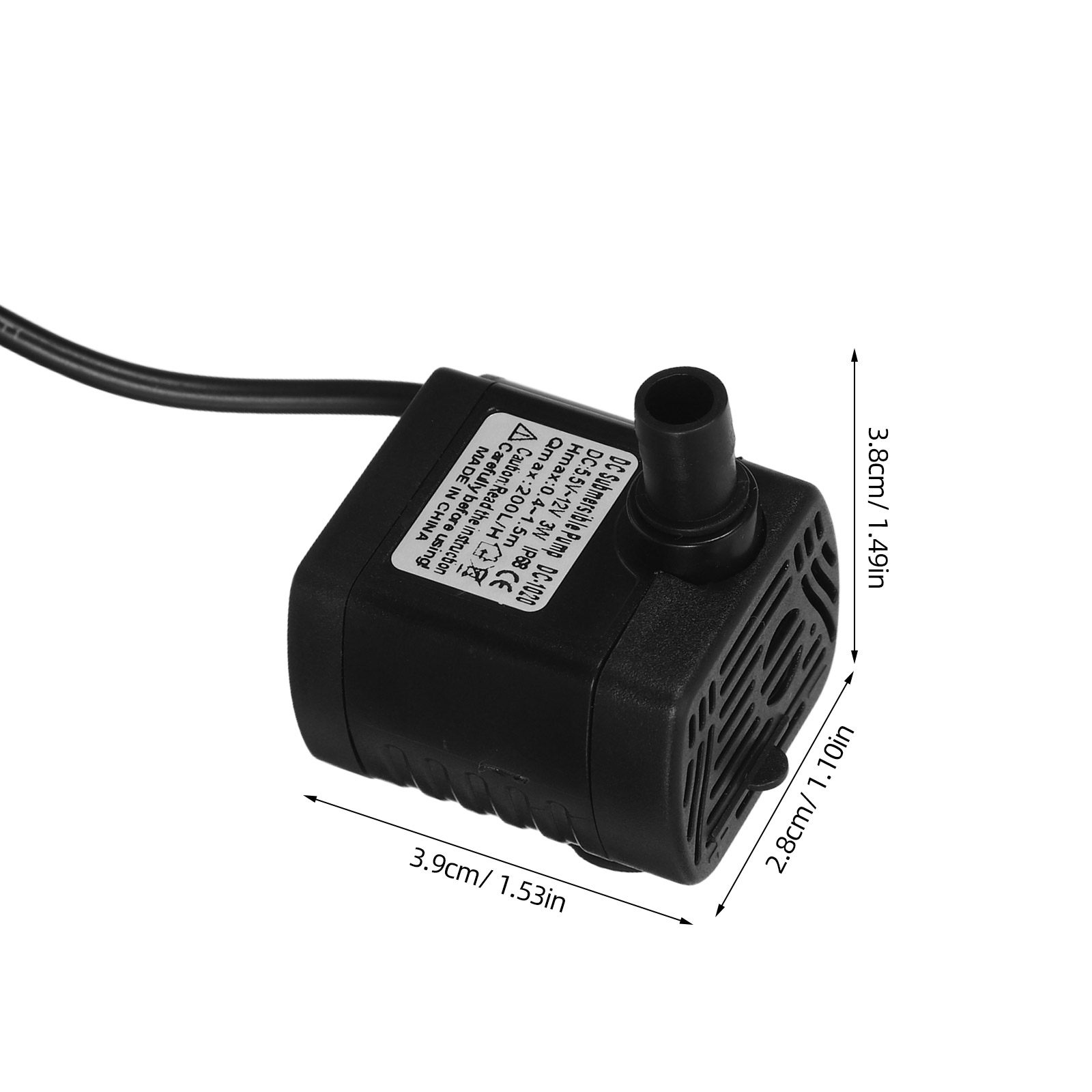 Pompe à eau submersible miniat - Aquarium Fish Rate avis et prix