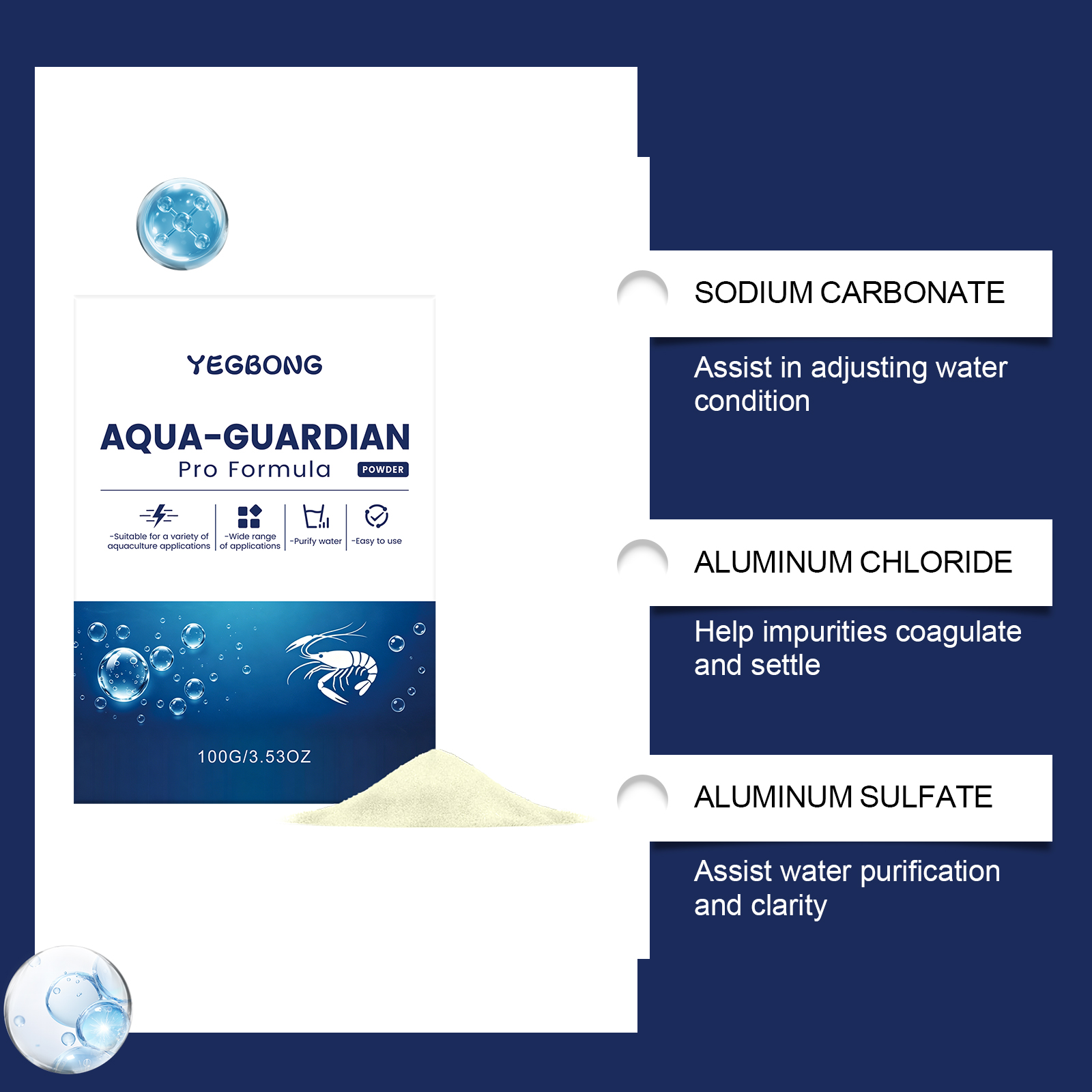 Aquarium Guardian : Poudre Cla - Aquarium Fish Care avis et prix